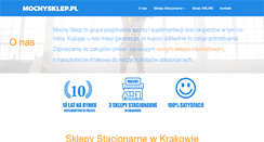 Desktop Screenshot of mocnysklep.pl